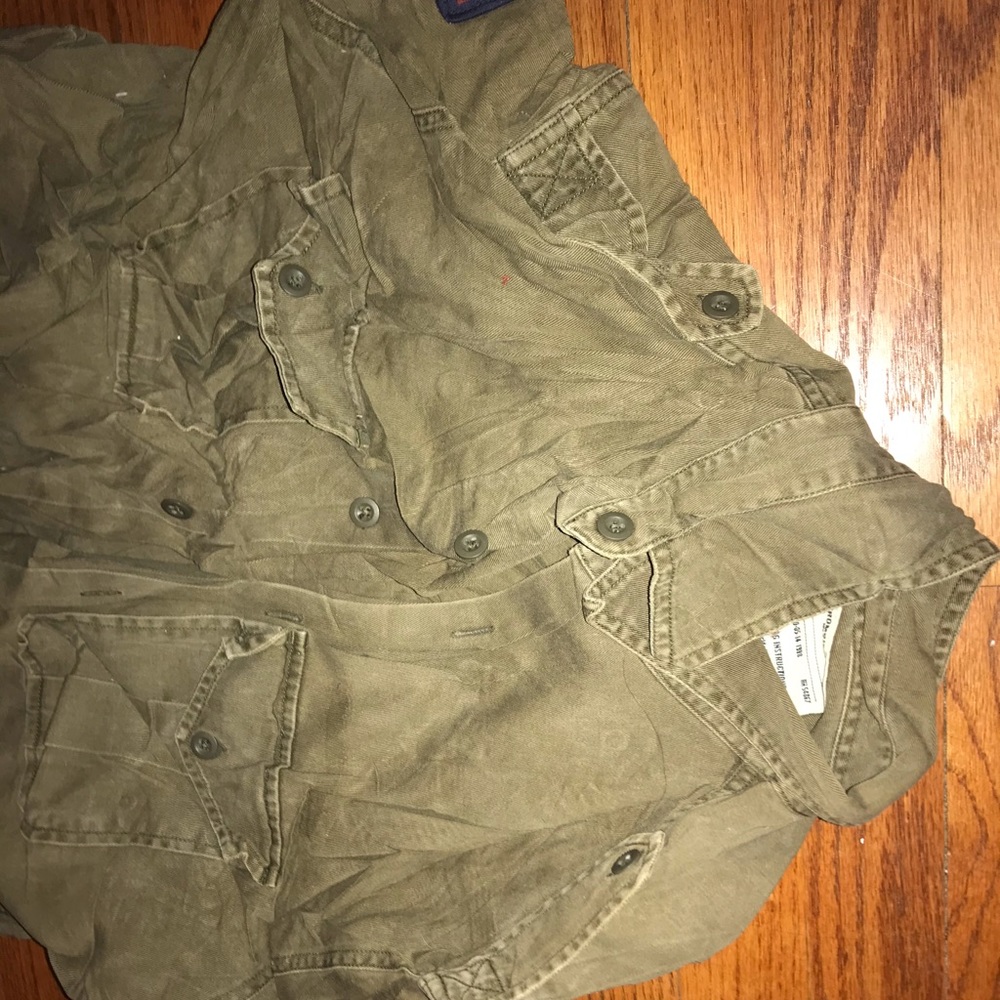 Abercrombie and Fitch jacket. Olive. Army green